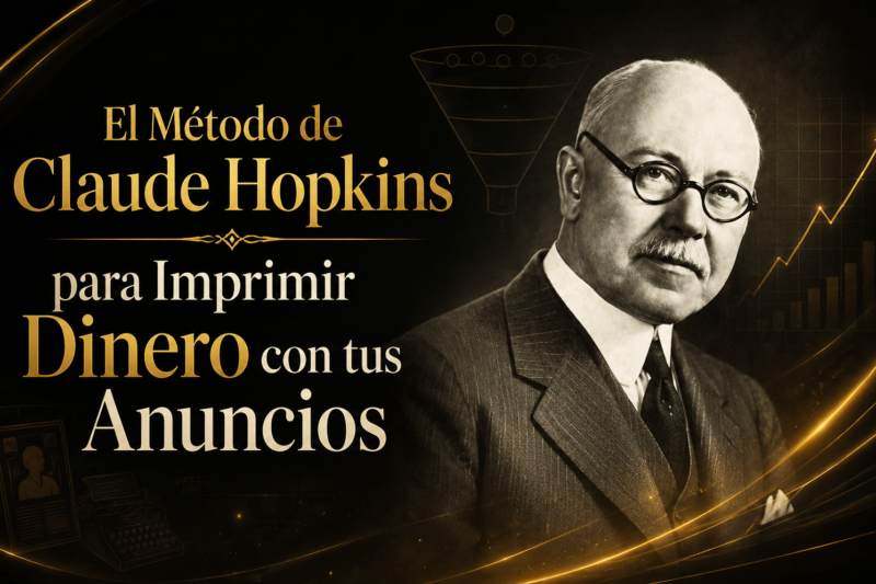 El Método de Claude Hopkins para Imprimir Dinero con tus Anuncios