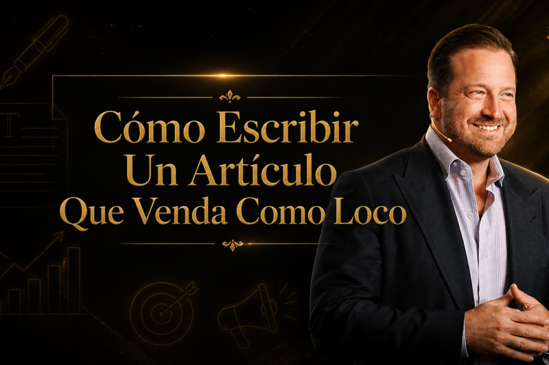 Cómo Escribir Un Artículo Que Venda Como Loco